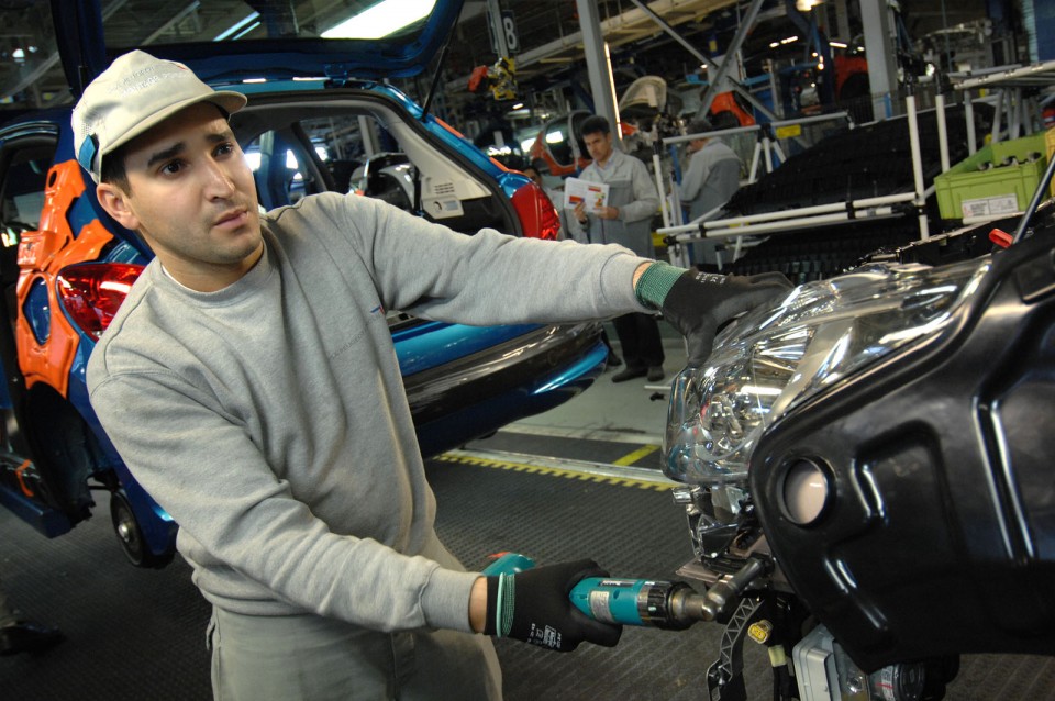 Production de la Peugeot 208 à Poissy - 093