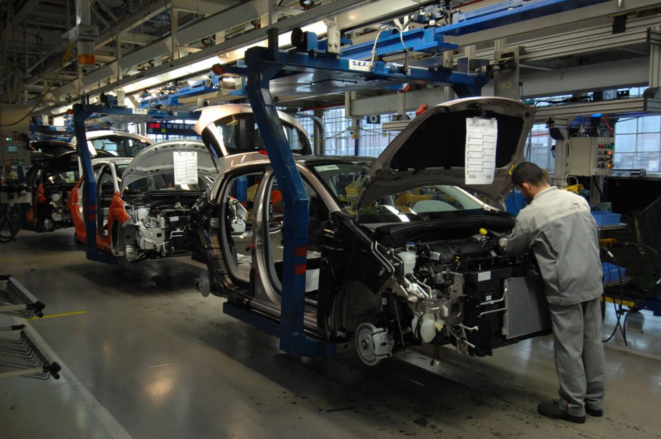 Production de la Peugeot 208 à Poissy - 094