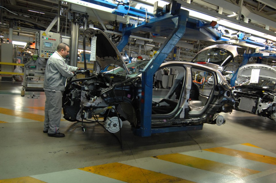 Production de la Peugeot 208 à Poissy - 095