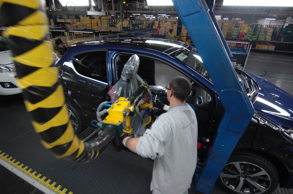 Production de la Peugeot 208 à Poissy - 102
