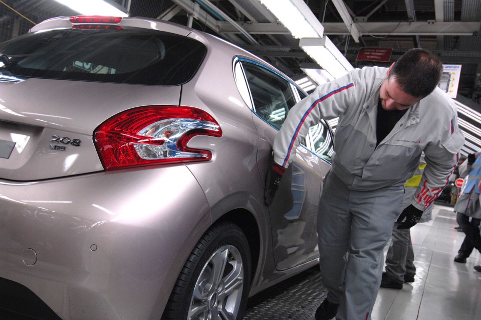 Production de la Peugeot 208 à Poissy - 106