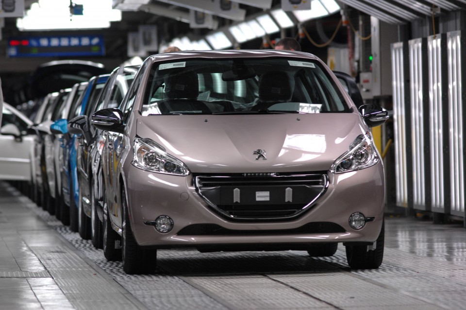 Production de la Peugeot 208 à Poissy - 108