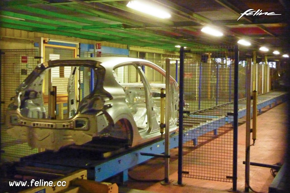 Photo Peugeot 208 usine PSA de Poissy (78)