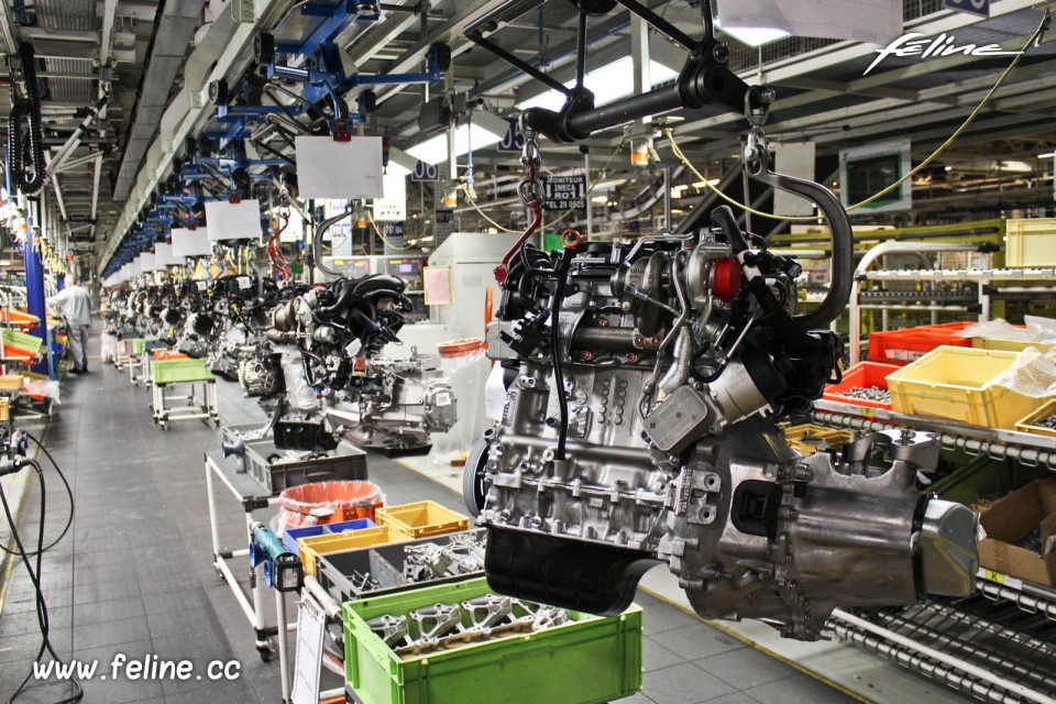 Photo Peugeot 208 usine PSA de Poissy (78)