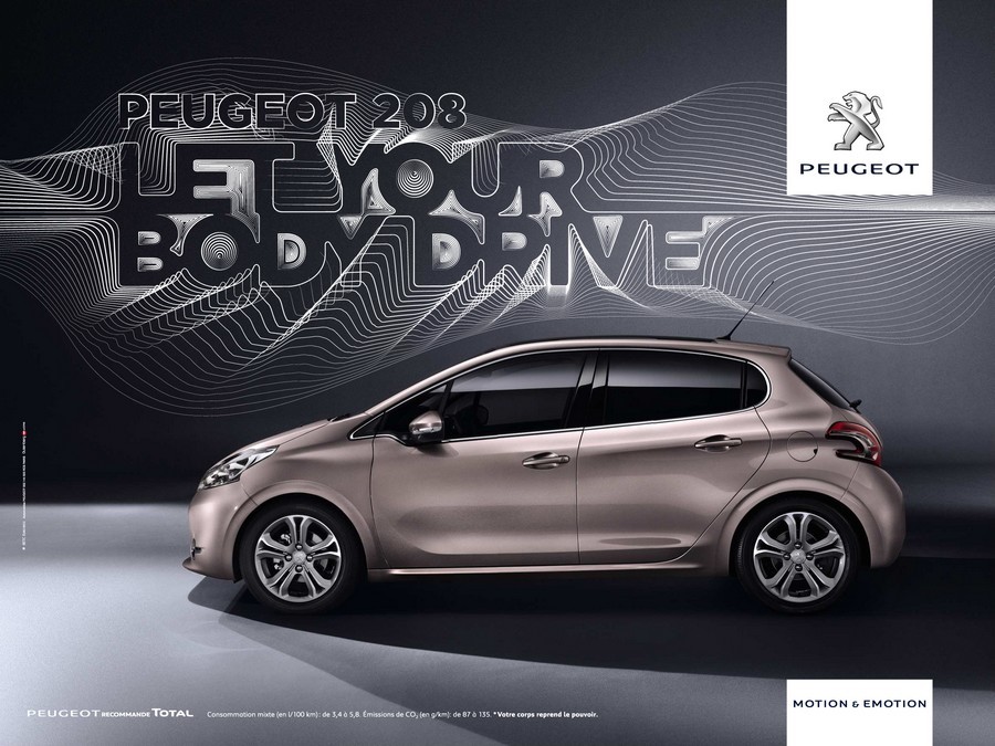 Peugeot 208 Publicité Affichage Print - Mars 2012 - 002