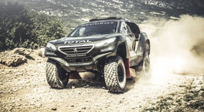 Essais Peugeot 2008 DKR (septembre 2014)