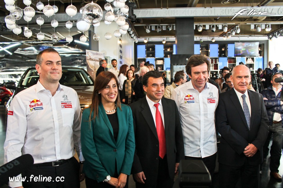 Annonce du retour de Peugeot Sport au Dakar - 26 mars 2014