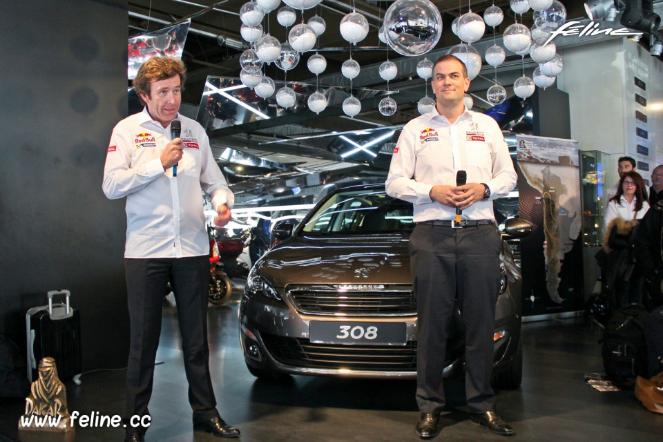 Annonce du retour de Peugeot Sport au Dakar - 26 mars 2014