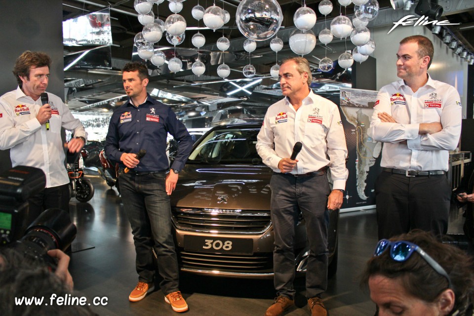 Annonce du retour de Peugeot Sport au Dakar - 26 mars 2014