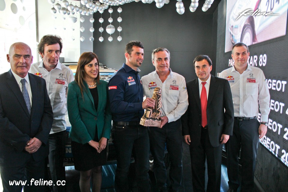 Annonce du retour de Peugeot Sport au Dakar - 26 mars 2014