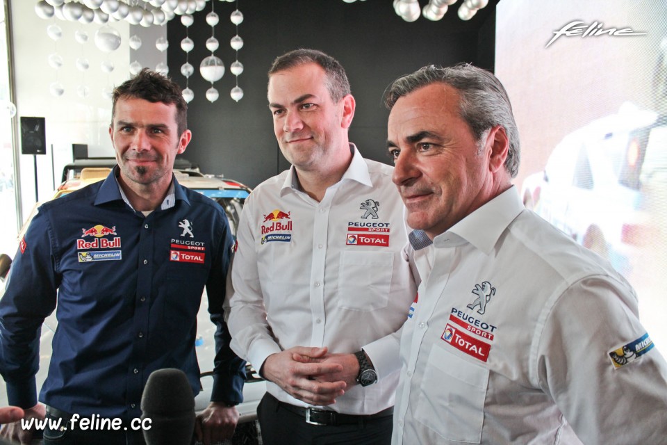 Annonce du retour de Peugeot Sport au Dakar - 26 mars 2014