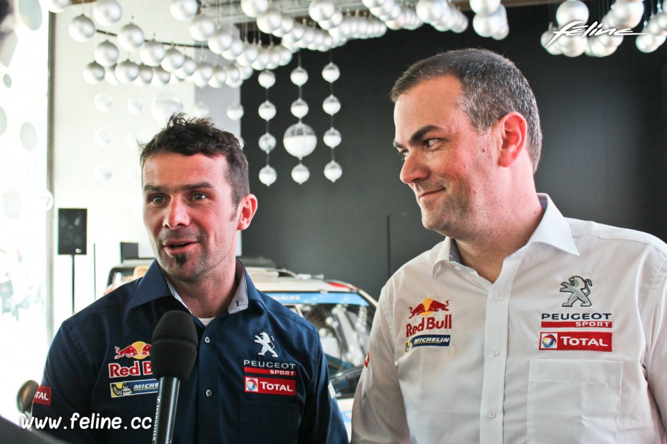 Annonce du retour de Peugeot Sport au Dakar - 26 mars 2014