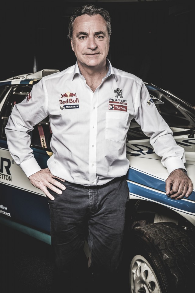 Photo Carlos Sainz - Peugeot Sport Dakar