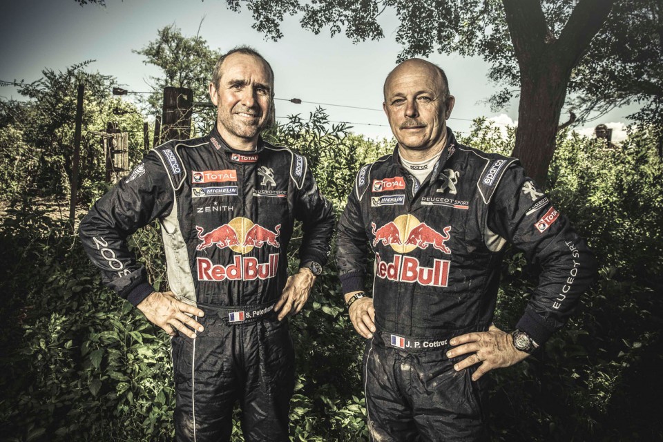 Stephane Peterhansel and Jean-Paul Cottret  - Portrait