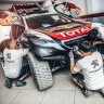 Photo officielle essais Peugeot 2008 DKR Maroc (2015)