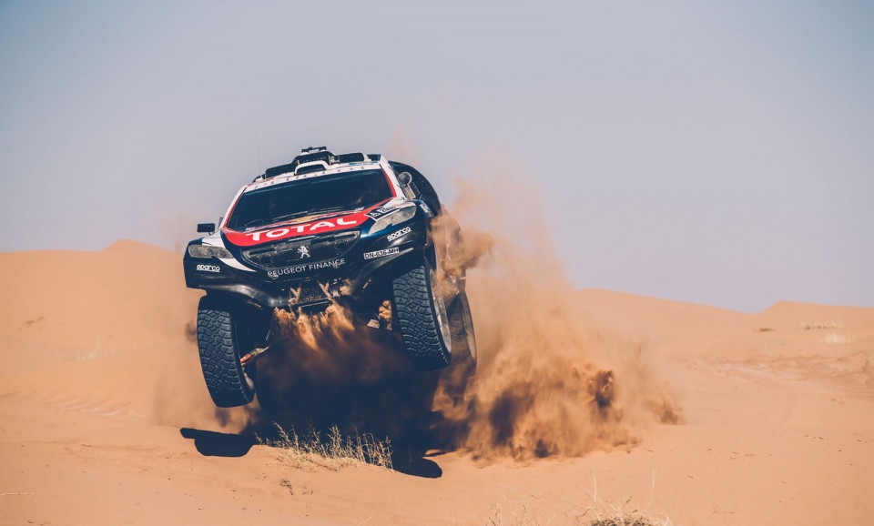 Photo officielle essais Peugeot 2008 DKR Maroc (2015)