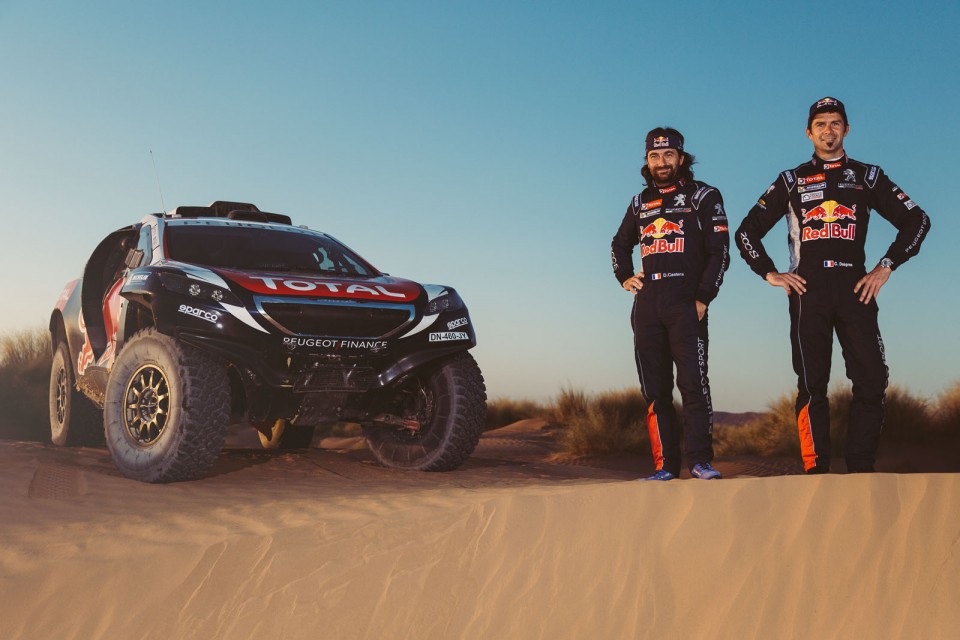 Photo officielle essais Peugeot 2008 DKR Maroc (2015)