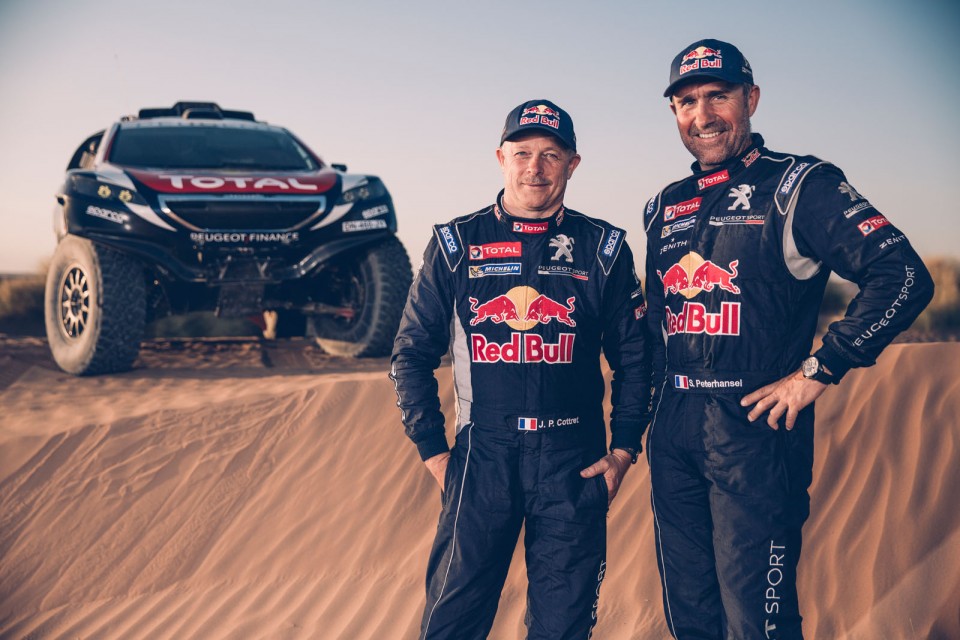 Photo officielle essais Peugeot 2008 DKR Maroc (2015)