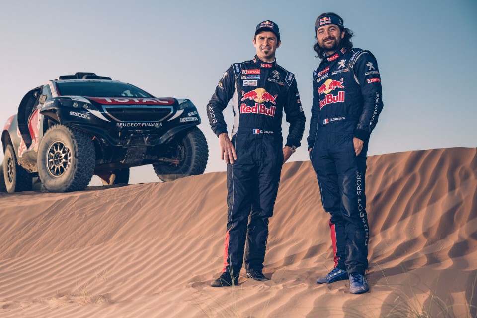 Photo officielle essais Peugeot 2008 DKR Maroc (2015)