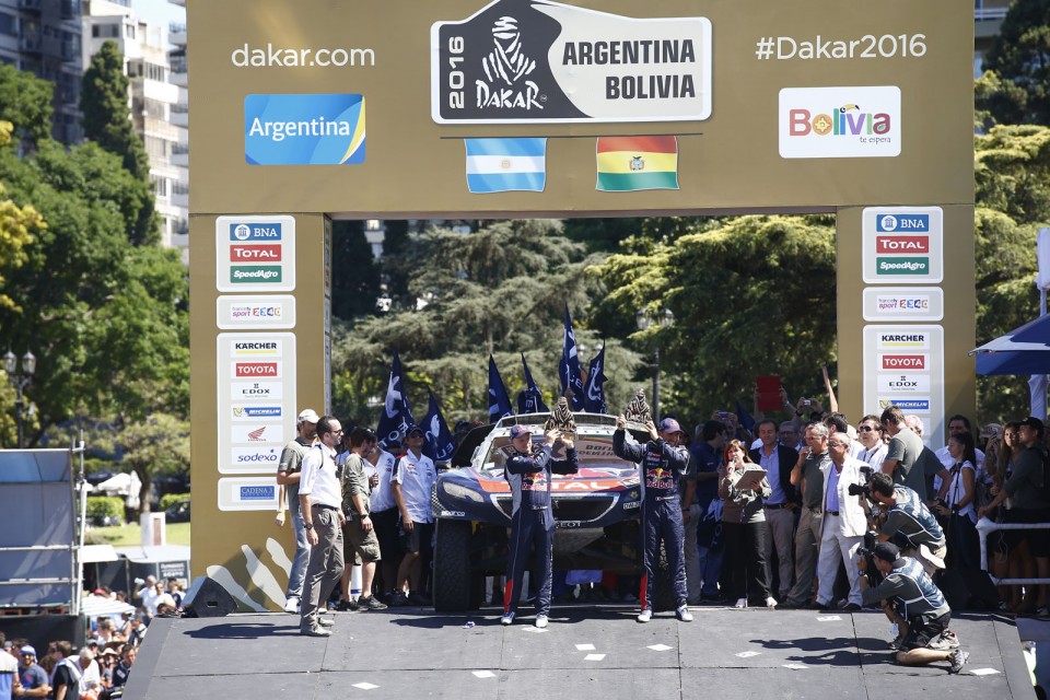 AUTO - DAKAR 2016 - FINISH - PODIUM