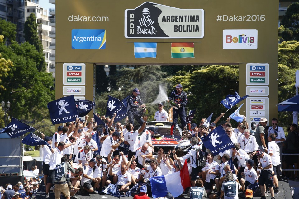AUTO - DAKAR 2016 - FINISH - PODIUM
