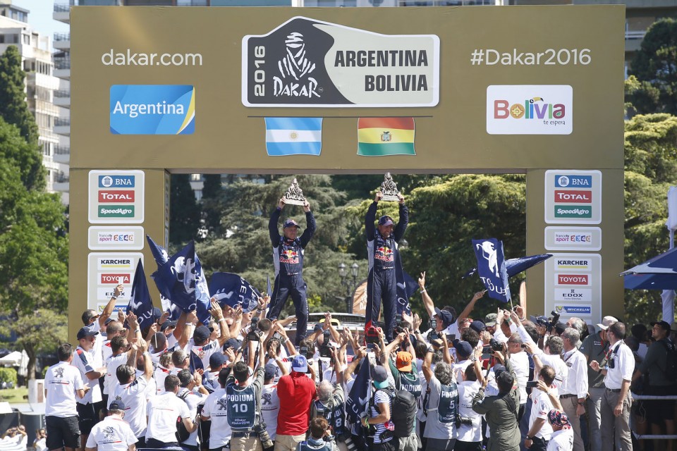 AUTO - DAKAR 2016 - FINISH - PODIUM