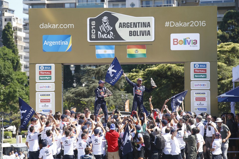 AUTO - DAKAR 2016 - FINISH - PODIUM