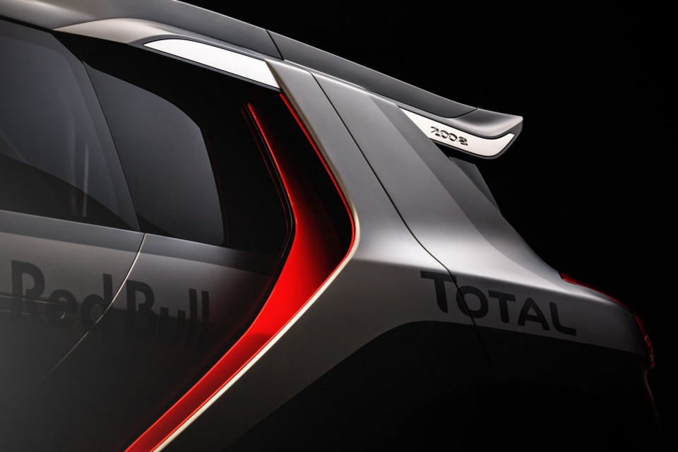 Photo teaser Peugeot 2008 DKR - Peugeot Sport Dakar