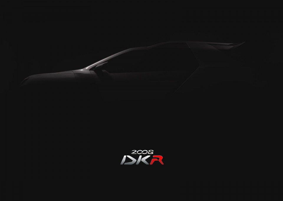 Photo teaser Peugeot 2008 DKR Dakar 2015