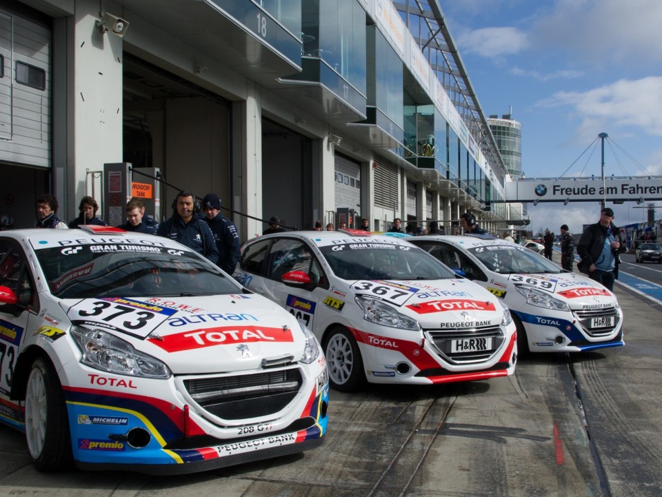 208 GTi Peugeot Sport et 208 Racing Cup - Nürburgring VLN 2 (VLN 2013) - 004