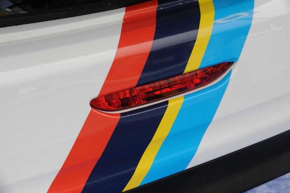 Bouclier arrière Peugeot 208 R2 - Rallye de San Remo 2012 - 010
