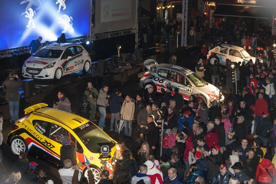 Exposition Peugeot Sport au Rallye du Condroz 2012 - 008