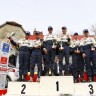 Podium Peugeot 208 R2  - Terre des Causses - 208 Rally Cup France 2013 - 039