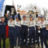 Podium Peugeot 208 R2  - Terre des Causses - 208 Rally Cup France 2013 - 040