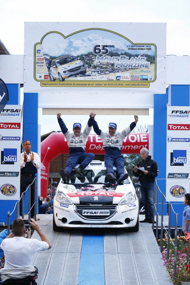 Peugeot 208 R2 - Rallye du Mont Blanc - 208 Rally Cup France 2013 - 136