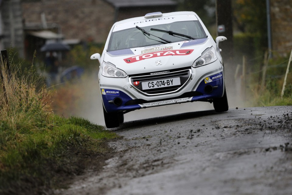 Peugeot 208 R2 - Rallye du Condroz - 208 Rally Cup France 2013 - 001 - 
31 MARTIN Charles - DEVOS Romain - Peugeot 208 VTI - ACTION