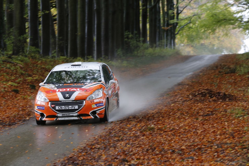 Peugeot 208 R2 - Rallye du Condroz - 208 Rally Cup France 2013 - 027 - 
29 ABBRING Kévin - VYNCKE Pieter - Peugeot 208 VTI - ACTION