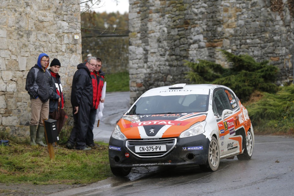 Peugeot 208 R2 - Rallye du Condroz - 208 Rally Cup France 2013 - 041 - 
29 ABBRING Kévin - VYNCKE Pieter - Peugeot 208 VTI - ACTION