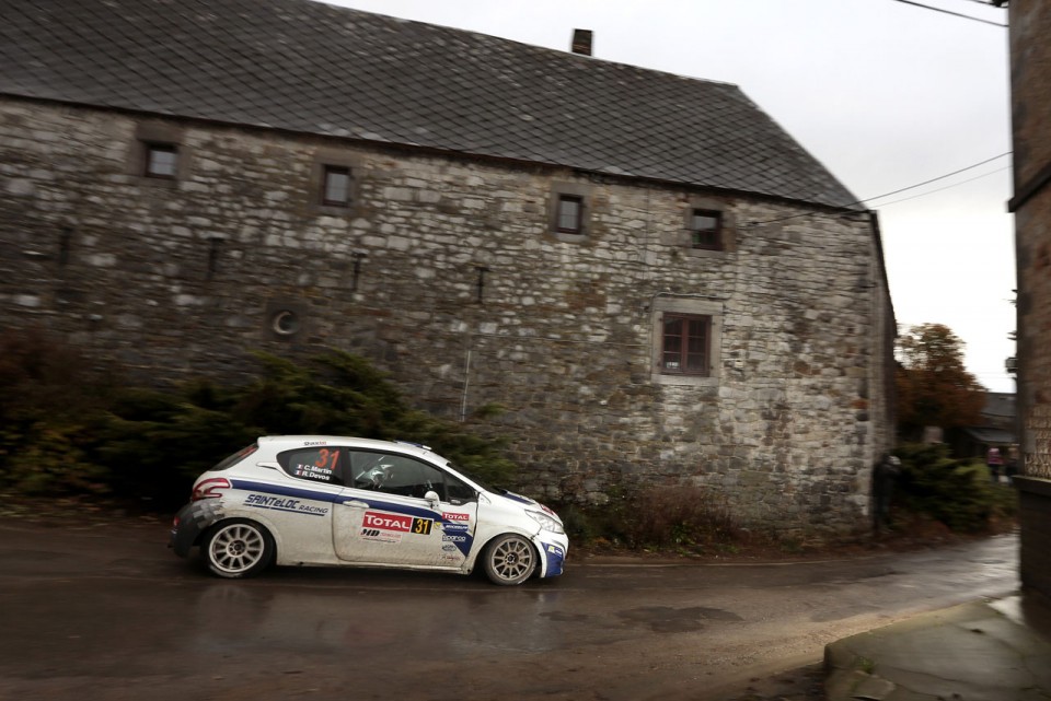 Peugeot 208 R2 - Rallye du Condroz - 208 Rally Cup France 2013 - 043 - 
29 ABBRING Kévin - VYNCKE Pieter - Peugeot 208 VTI - ACTION