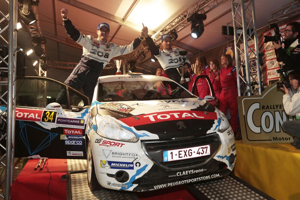Peugeot 208 R2 - Rallye du Condroz - 208 Rally Cup France 2013 - 056 - 
34  CEDRIC DE CECCO - JEROME HUMBLET -  Peugeot 208 VTI Ambiance