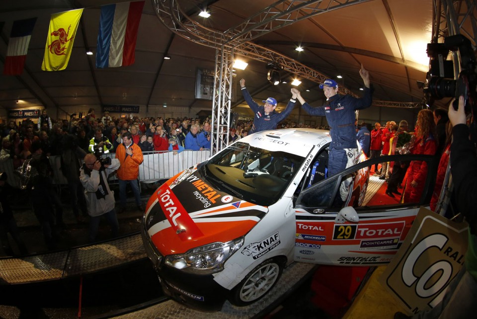 Peugeot 208 R2 - Rallye du Condroz - 208 Rally Cup France 2013 - 057 - 
29 ABBRING Kévin - VYNCKE Pieter - Peugeot 208 VTI - AMBIANCE