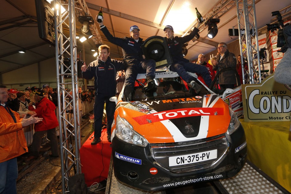 Peugeot 208 R2 - Rallye du Condroz - 208 Rally Cup France 2013 - 060 - 
29 ABBRING Kévin - VYNCKE Pieter - Peugeot 208 VTI - BRUNO FAMIN