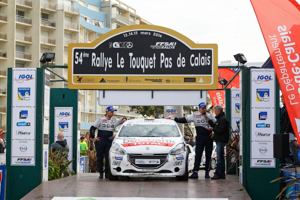 Peugeot 208 R2 - Rallye du Touquet - 208 Rally Cup France 2014