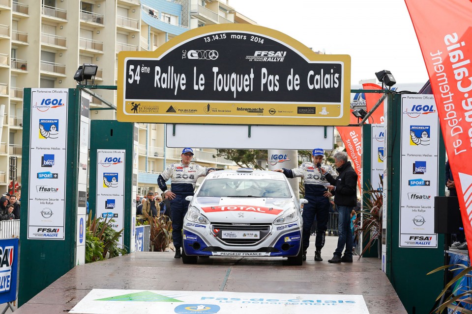 Peugeot 208 R2 - Rallye du Touquet - 208 Rally Cup France 2014