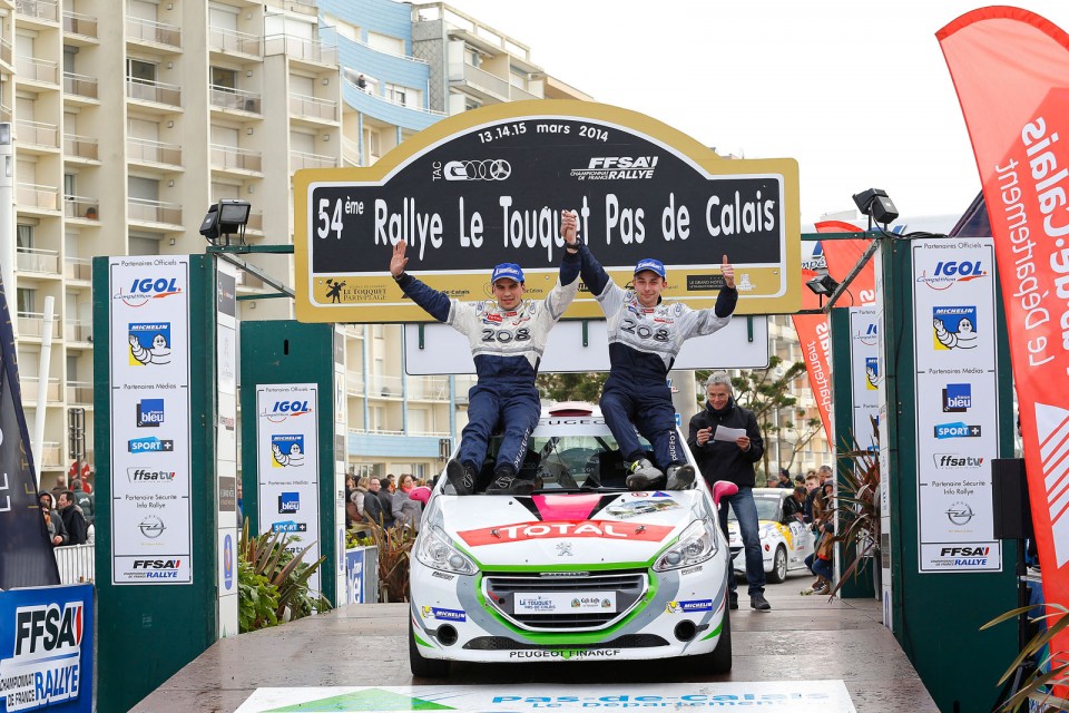 Peugeot 208 R2 - Rallye du Touquet - 208 Rally Cup France 2014