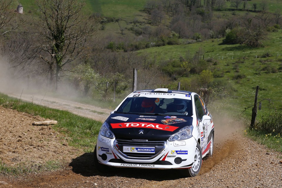 Peugeot 208 R2 - Rallye Terre des Causses - 208 Rally Cup France