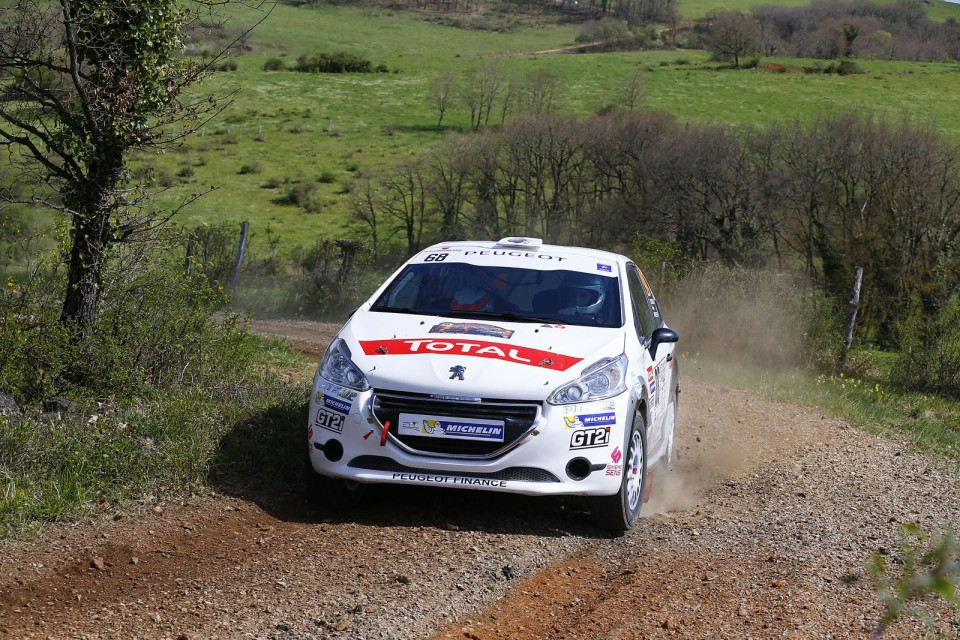 Peugeot 208 R2 - Rallye Terre des Causses - 208 Rally Cup France