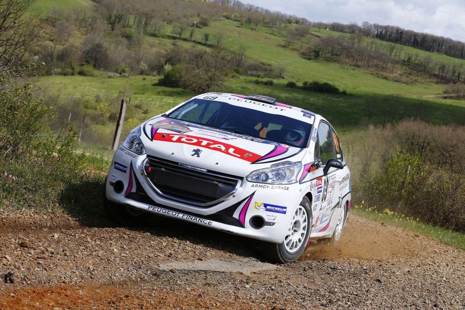 Peugeot 208 R2 - Rallye Terre des Causses - 208 Rally Cup France