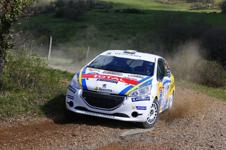 Peugeot 208 R2 - Rallye Terre des Causses - 208 Rally Cup France