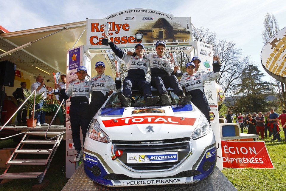 Peugeot 208 R2 - Rallye Terre des Causses - 208 Rally Cup France